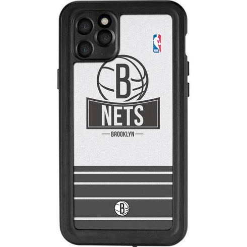 NBA Brooklyn Nets Static iPhone 11 Pro Max Waterproof Case
