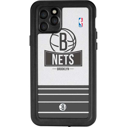 NBA Brooklyn Nets Static iPhone 11 Pro Waterproof Case