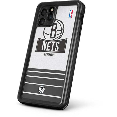 NBA Brooklyn Nets Static iPhone 11 Pro Waterproof Case