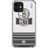 NBA Brooklyn Nets Static iPhone 12 Clear Case