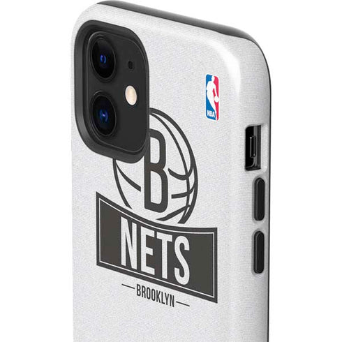 NBA Brooklyn Nets Static iPhone 12 Impact Case