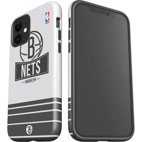 NBA Brooklyn Nets Static iPhone 12 Impact Case