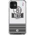NBA Brooklyn Nets Static iPhone 12 Mini Clear Case