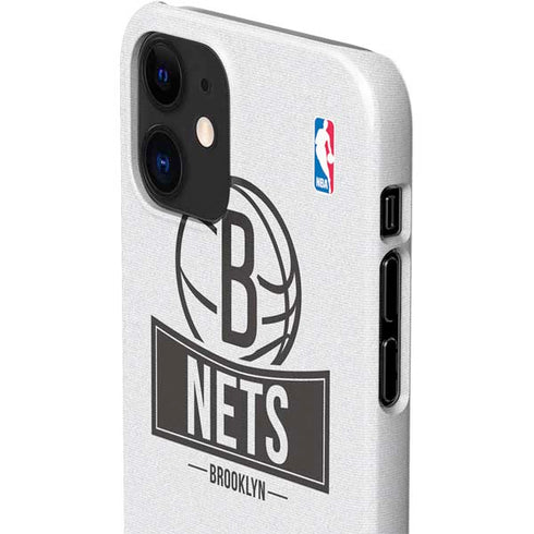 NBA Brooklyn Nets Static iPhone 12 Mini Lite Case