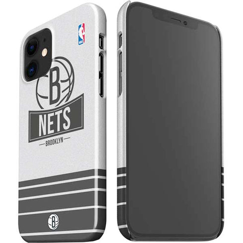 NBA Brooklyn Nets Static iPhone 12 Mini Lite Case