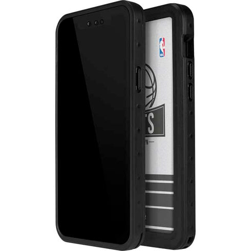 NBA Brooklyn Nets Static iPhone 12 Mini Waterproof Case