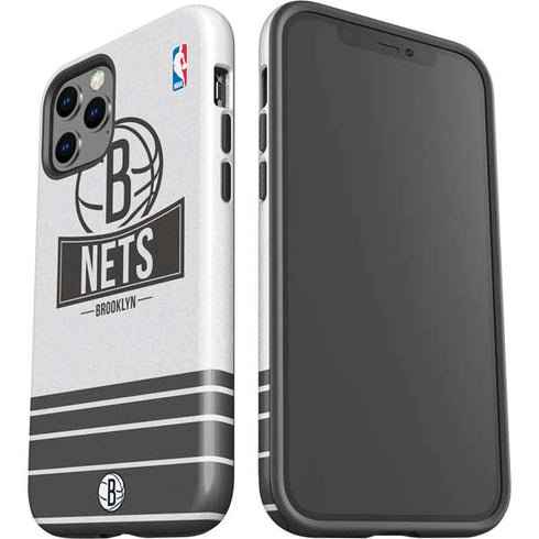 NBA Brooklyn Nets Static iPhone 12 Pro Impact Case