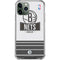 NBA Brooklyn Nets Static iPhone 12 Pro Max Clear Case