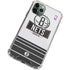 NBA Brooklyn Nets Static iPhone 12 Pro Max Clear Case
