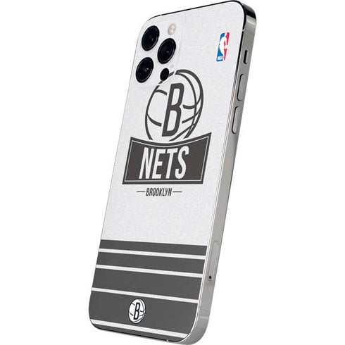 NBA Brooklyn Nets Static iPhone 12 Pro Skin