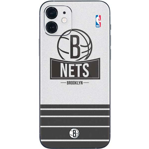 NBA Brooklyn Nets Static iPhone 12 Skin