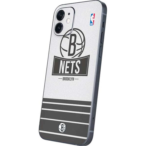 NBA Brooklyn Nets Static iPhone 12 Skin