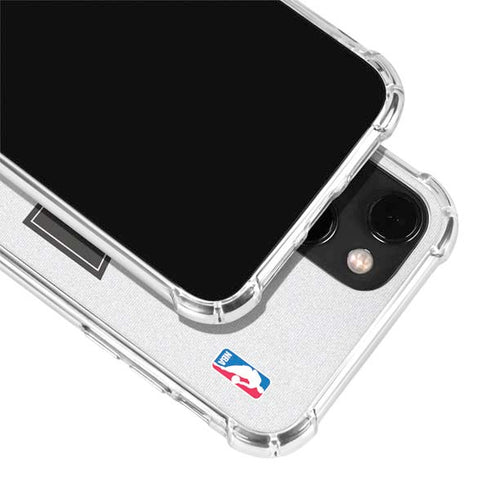 NBA Brooklyn Nets Static iPhone 13 Clear Case
