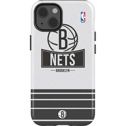NBA Brooklyn Nets Static iPhone 13 Impact Case