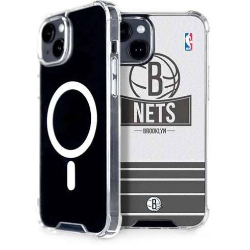 NBA Brooklyn Nets Static iPhone 13 MagSafe Case