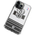 NBA Brooklyn Nets Static iPhone 13 Pro Clear Case