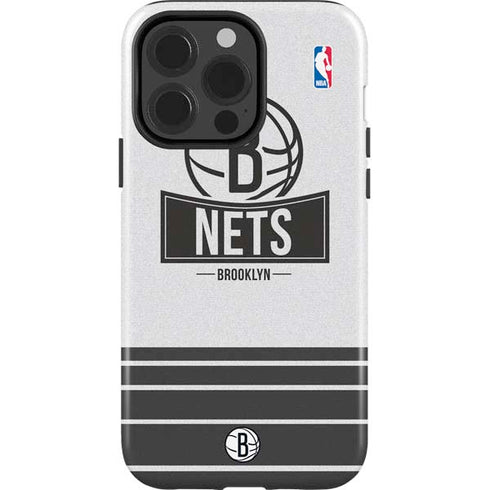 NBA Brooklyn Nets Static iPhone 13 Pro Impact Case