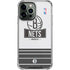 NBA Brooklyn Nets Static iPhone 13 Pro Max Clear Case