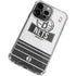 NBA Brooklyn Nets Static iPhone 13 Pro Max Clear Case