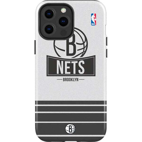NBA Brooklyn Nets Static iPhone 13 Pro Max Impact Case
