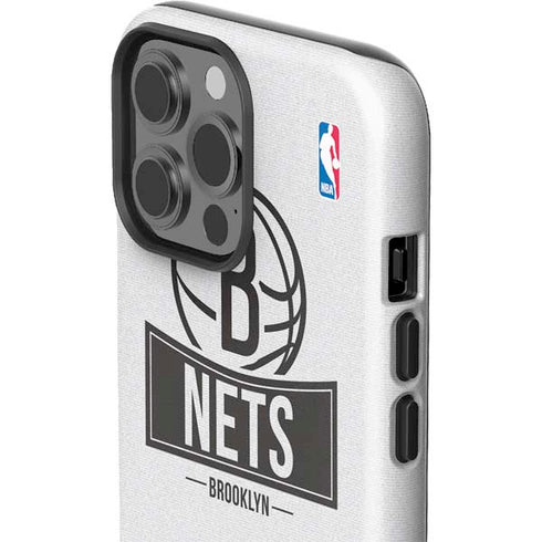 NBA Brooklyn Nets Static iPhone 13 Pro Max Impact Case