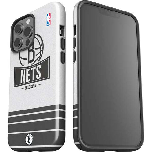NBA Brooklyn Nets Static iPhone 13 Pro Max Impact Case