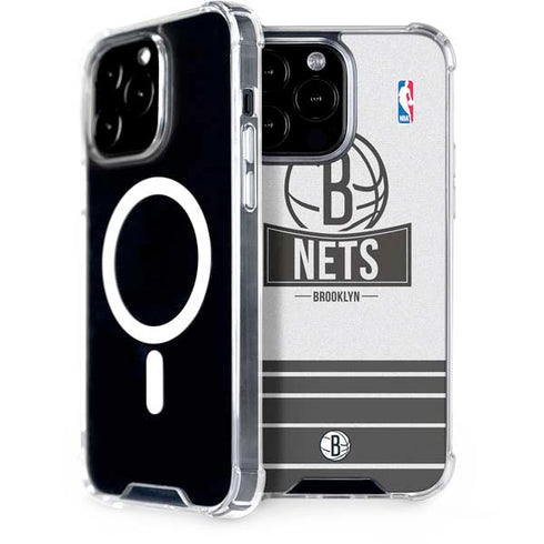 NBA Brooklyn Nets Static iPhone 13 Pro Max MagSafe Case