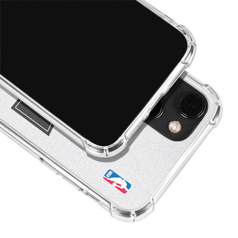 NBA Brooklyn Nets Static iPhone 14 Plus Clear Case
