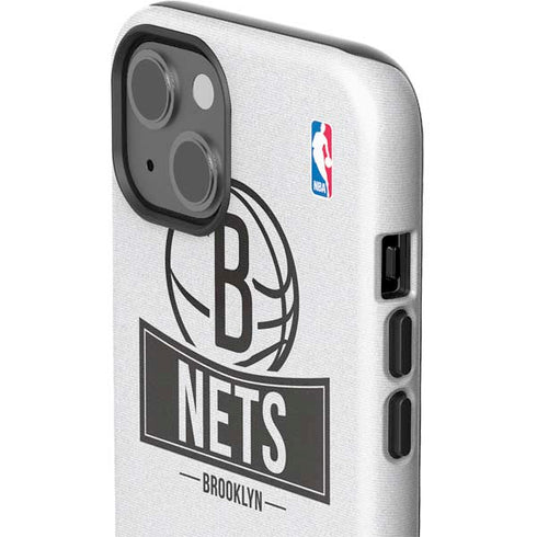 NBA Brooklyn Nets Static iPhone 15 Impact Case
