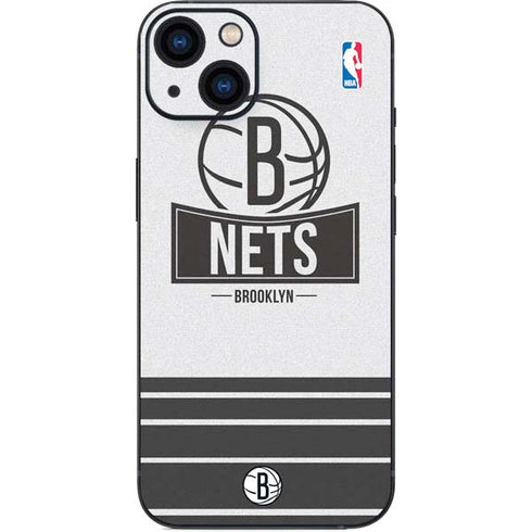 NBA Brooklyn Nets Static iPhone 14 Plus Skin