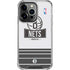 NBA Brooklyn Nets Static iPhone 15 Pro Clear Case