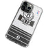NBA Brooklyn Nets Static iPhone 14 Pro Max Clear Case