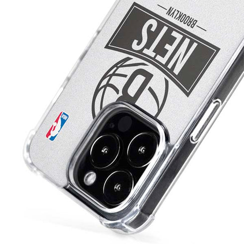 NBA Brooklyn Nets Static iPhone 15 Pro Max MagSafe Case