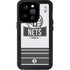 NBA Brooklyn Nets Static iPhone 14 Pro Waterproof Case