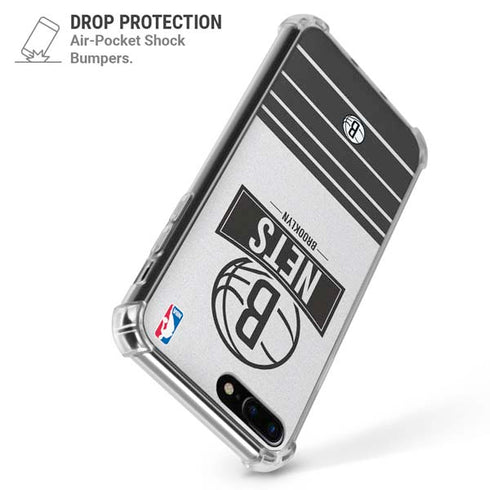 NBA Brooklyn Nets Static iPhone 7/8 Plus Clear Case