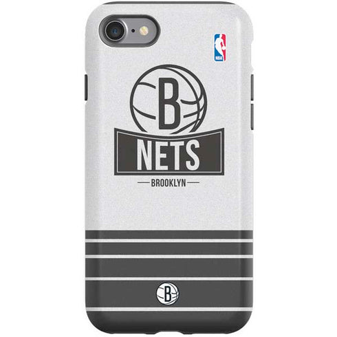 NBA Brooklyn Nets Static iPhone SE (2nd & 3rd Gen) Pro Case