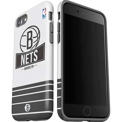 NBA Brooklyn Nets Static iPhone SE (2nd & 3rd Gen) Pro Case