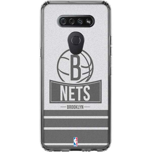NBA Brooklyn Nets Static LG K51/Q51 Clear Case