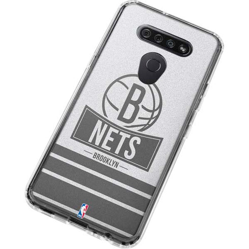 NBA Brooklyn Nets Static LG K51/Q51 Clear Case