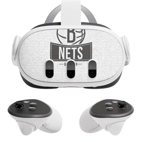 NBA Brooklyn Nets Static Meta Quest 3 Skin
