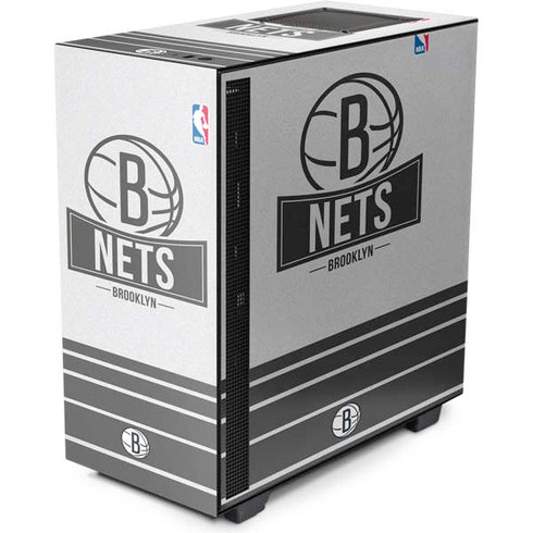 NBA Brooklyn Nets Static NZXT H510 Compact ATX Mid-Tower Case Skin