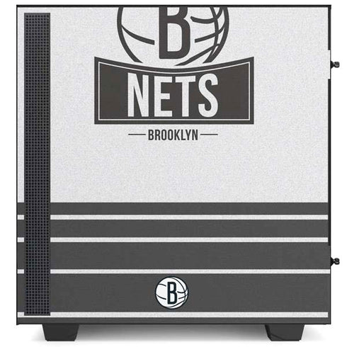 NBA Brooklyn Nets Static NZXT H510 Compact ATX Mid-Tower Case Skin