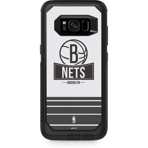 NBA Brooklyn Nets Static Otterbox Commuter Galaxy Skin