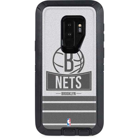 NBA Brooklyn Nets Static Otterbox Defender Galaxy Skin
