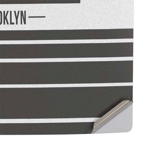 NBA Brooklyn Nets Static PS5 Console Skin