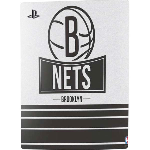NBA Brooklyn Nets Static PS5 Digital Edition Console Skin