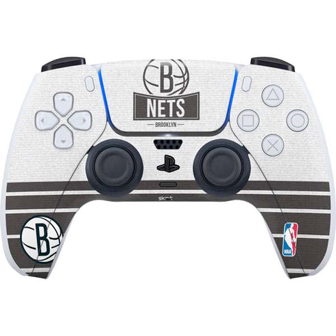 NBA Brooklyn Nets Static PS5 Controller Skin