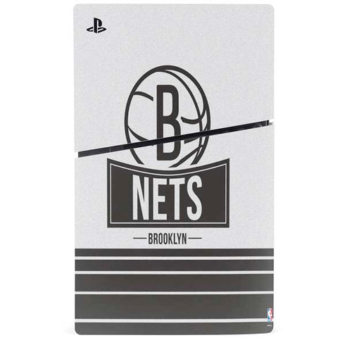 NBA Brooklyn Nets Static PS5 Slim Disk Bundle Skin