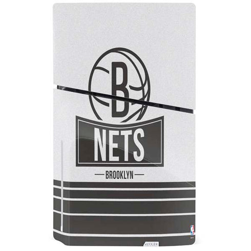 NBA Brooklyn Nets Static PS5 Slim Disk Bundle Skin
