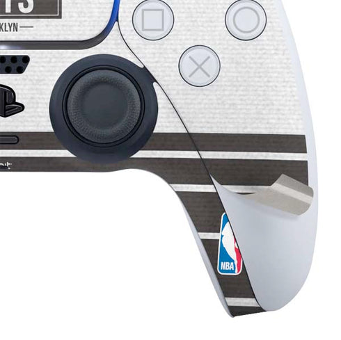 NBA Brooklyn Nets Static PS5 Slim Digital Edition Bundle Skin